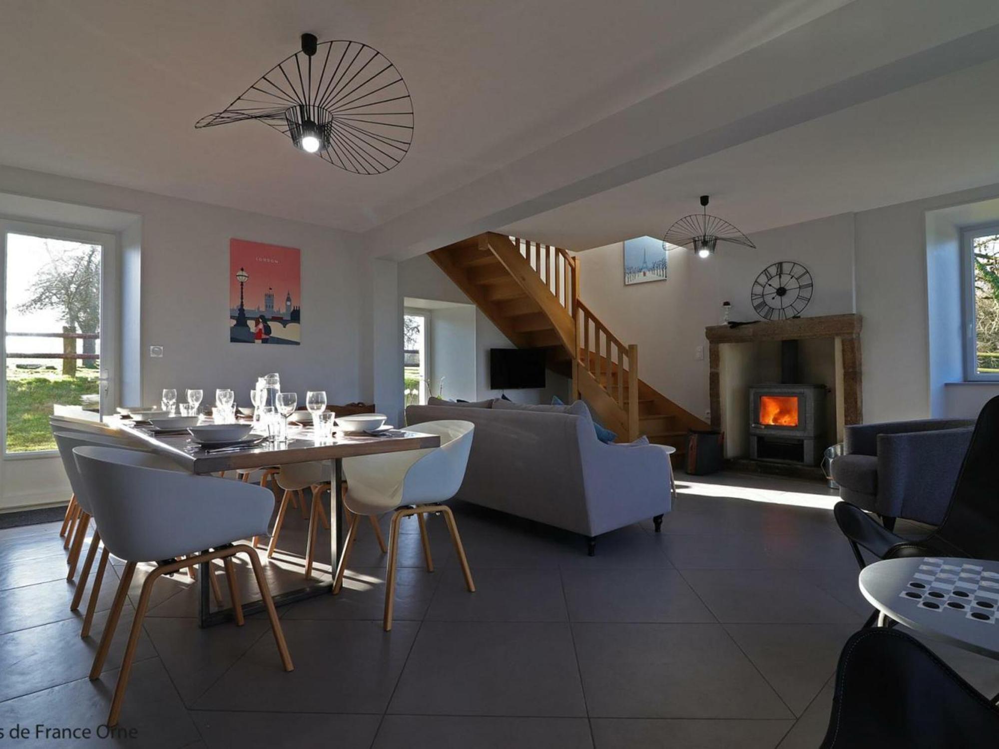 Maison Normande Renovee Avec Grand Jardin, Ideale Pour Famille, Proche Lac Et Randonnees - Fr-1-497-143 Menil-Gondouin Exterior foto
